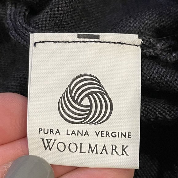 PAL ZILERI Concept New Wool Sweater Men's V-Neck Pullover M Blue Made in Italy - Picture 4 of 9